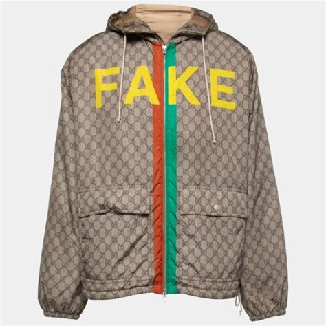 not fake gucci windbreaker|gucci windbreaker men.